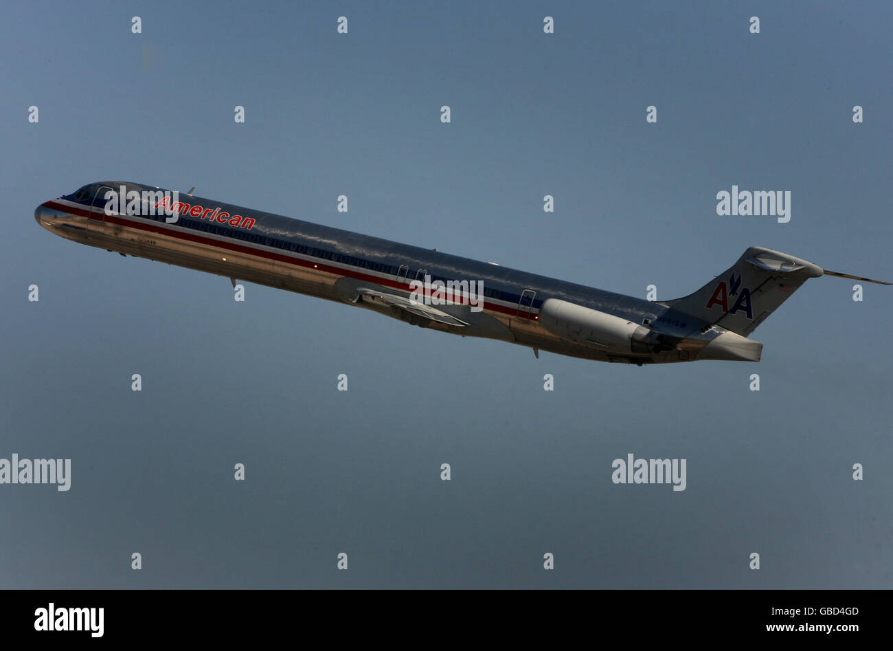 General-Lager - amerikanische Luftfahrt - Las Vegas Airport Stockfoto