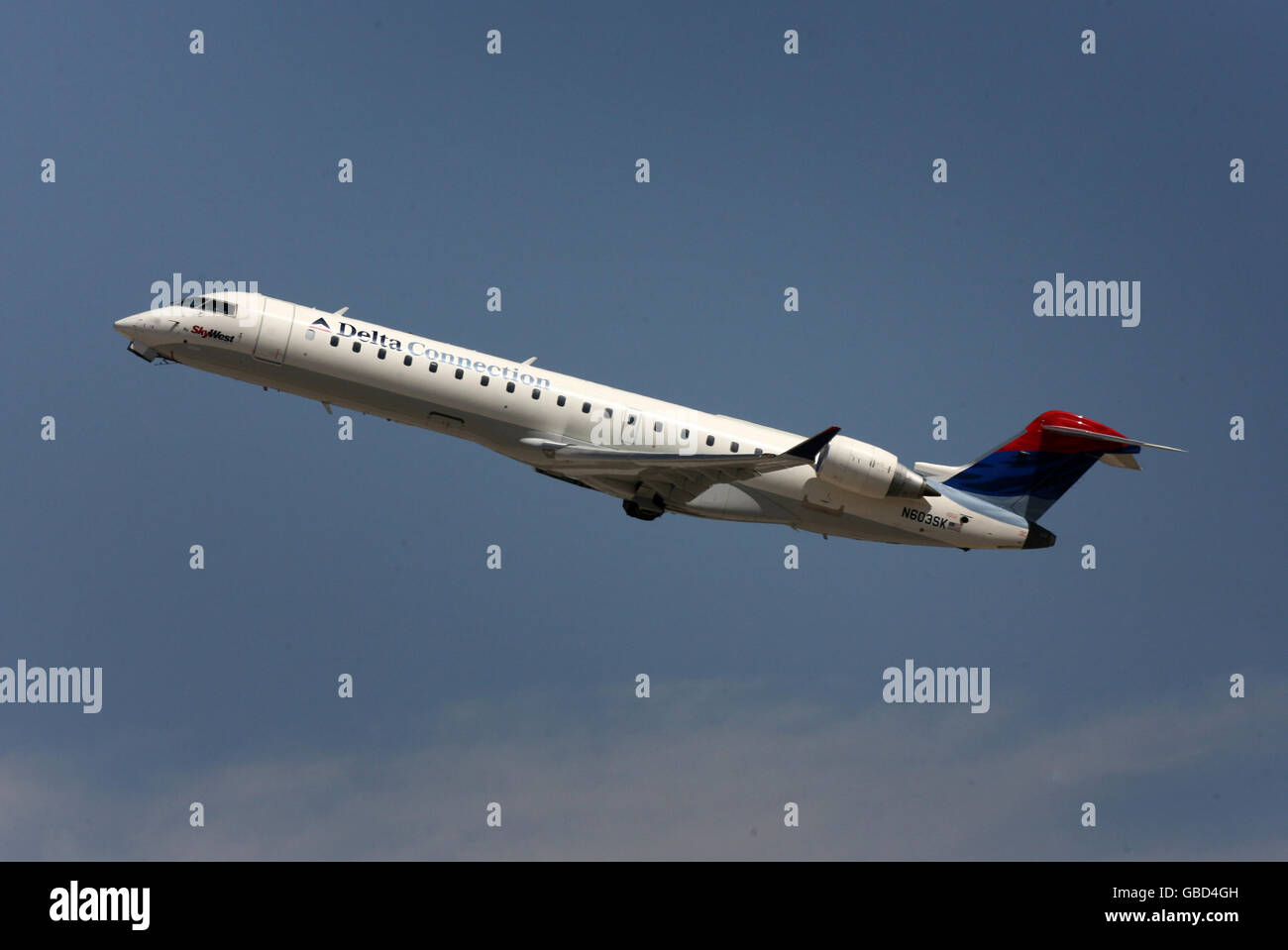 General-Lager - amerikanische Luftfahrt - Las Vegas Airport Stockfoto