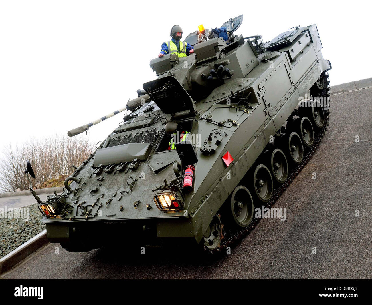 1000. Reparatur von Krieger tank Stockfoto