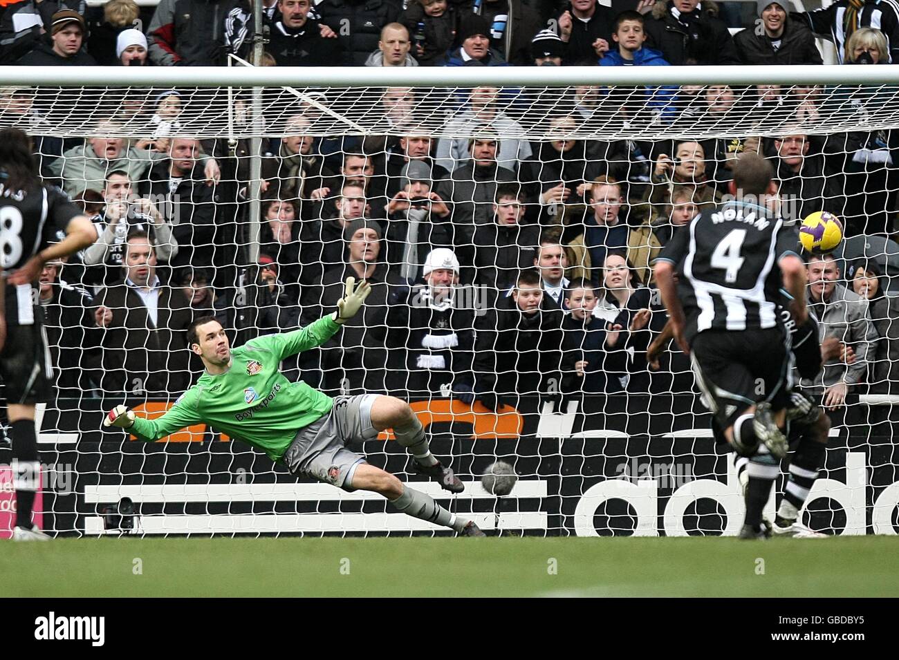 Fußball - Barclays Premier League - Newcastle United gegen Sunderland - St James' Park Stockfoto