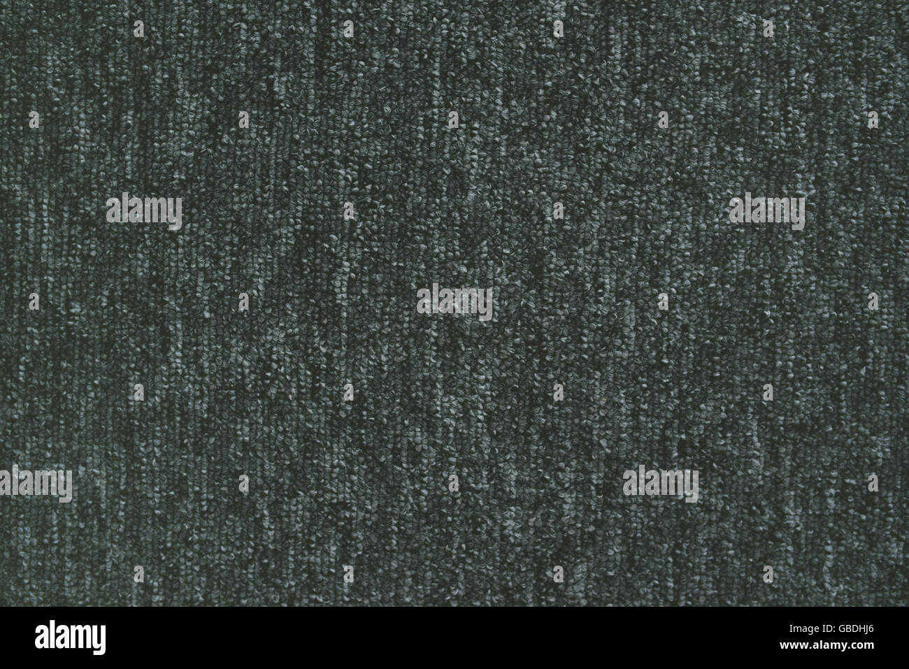 Grauen Teppich Textur, Draufsicht, Retro, getönt Stockfoto