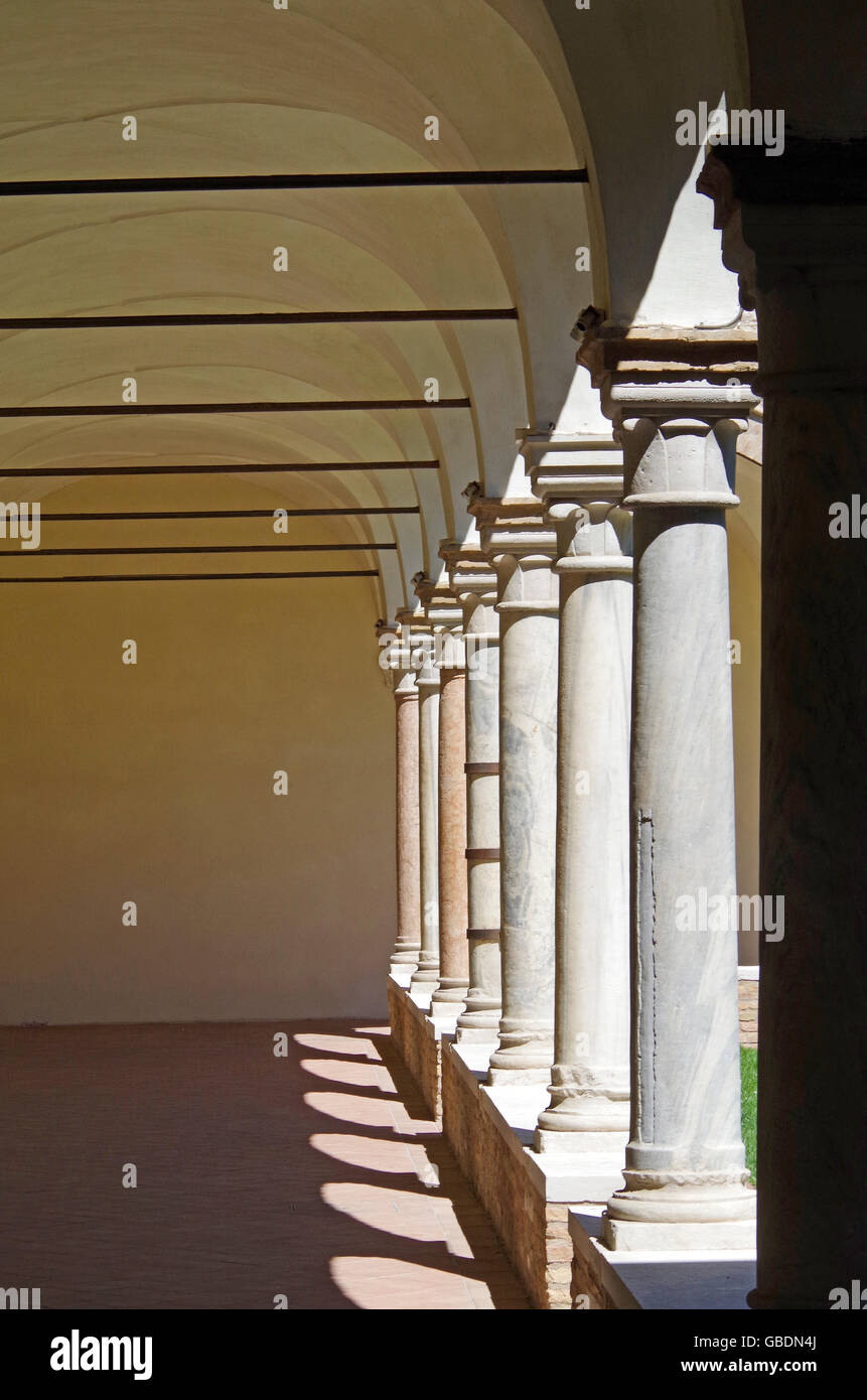 Ravenna, Italien, alten Franziskaner Kloster Stockfoto