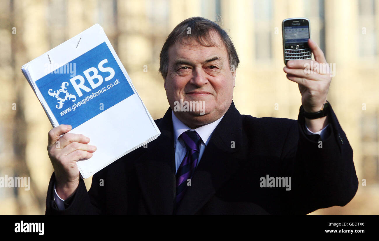 1 Milliarde Personalzuschläge bei der zum Teil staatlichen Royal Bank of Scotland. Stockfoto