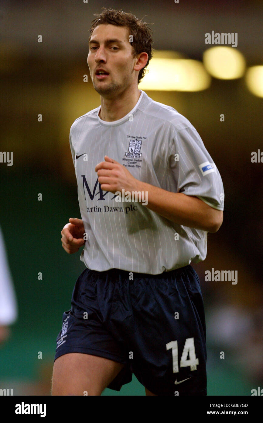 Fußball - LDV Vans Trophy - Finale - Blackpool gegen Southend United Stockfoto