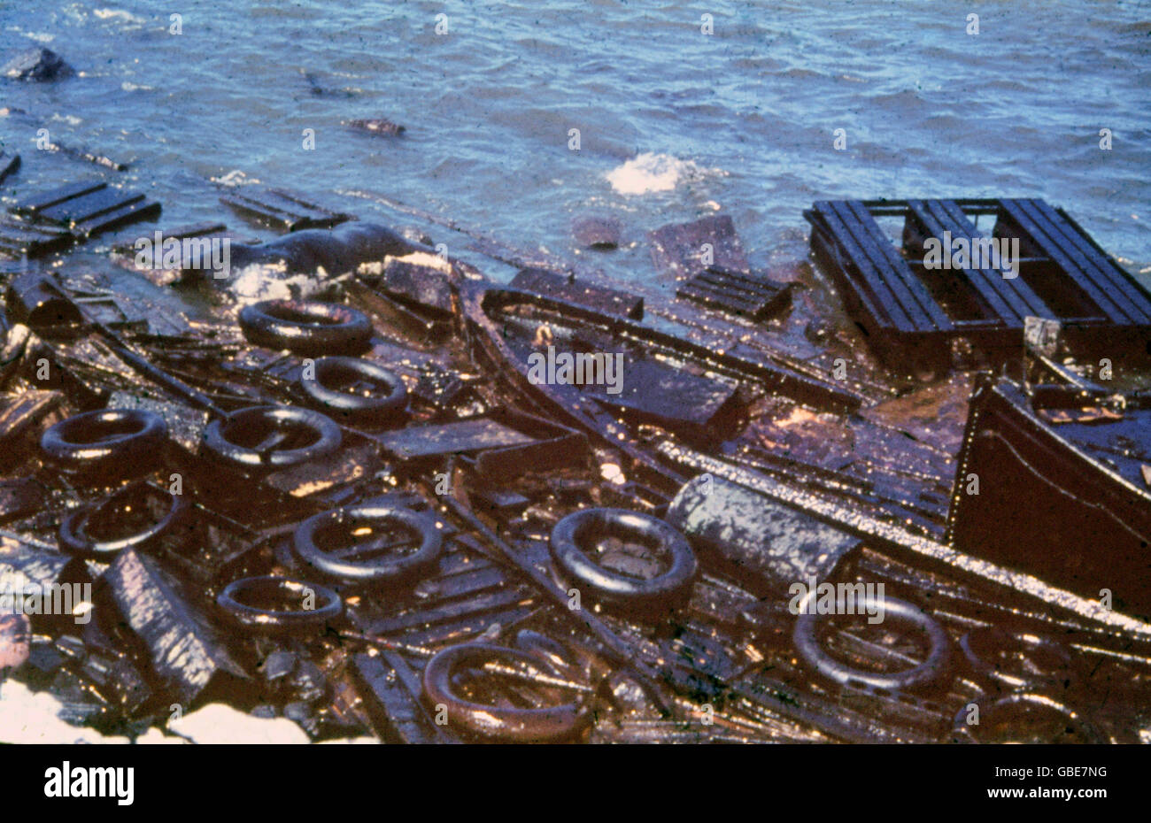 Veranstaltungen, 2. Weltkrieg, Frankreich, Dünkirchen, Juni 1940, zerstörte Boote und Schutt am Strand, Zusatzrechte-Clearences-nicht verfügbar Stockfoto