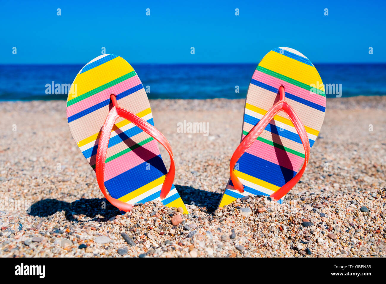 Wunderschone Flip Flop Farben Bilder