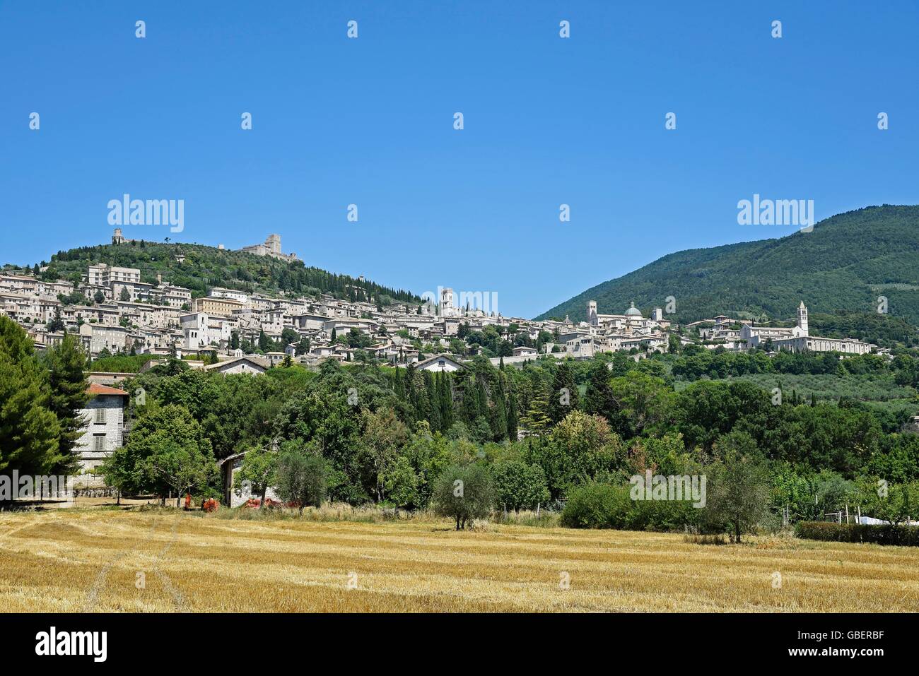 Assisi, Provinz Perugia, Umbrien, Italien Stockfoto