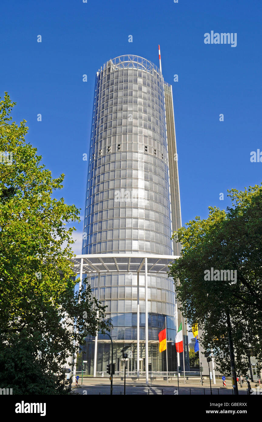 RWE-Turm, Essen, Ruhr und Umgebung, Nordrhein-Westfalen, Deutschland Stockfoto