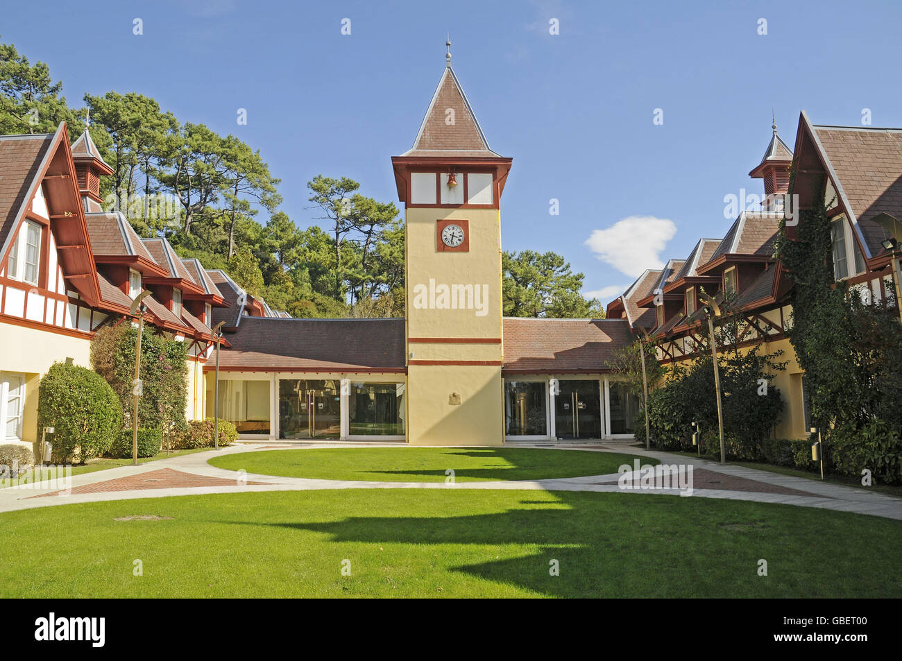 Mehrfach, Kloster, Kirche, La Magdalena, Halbinsel, Santander, Kantabrien, Spanien Stockfoto