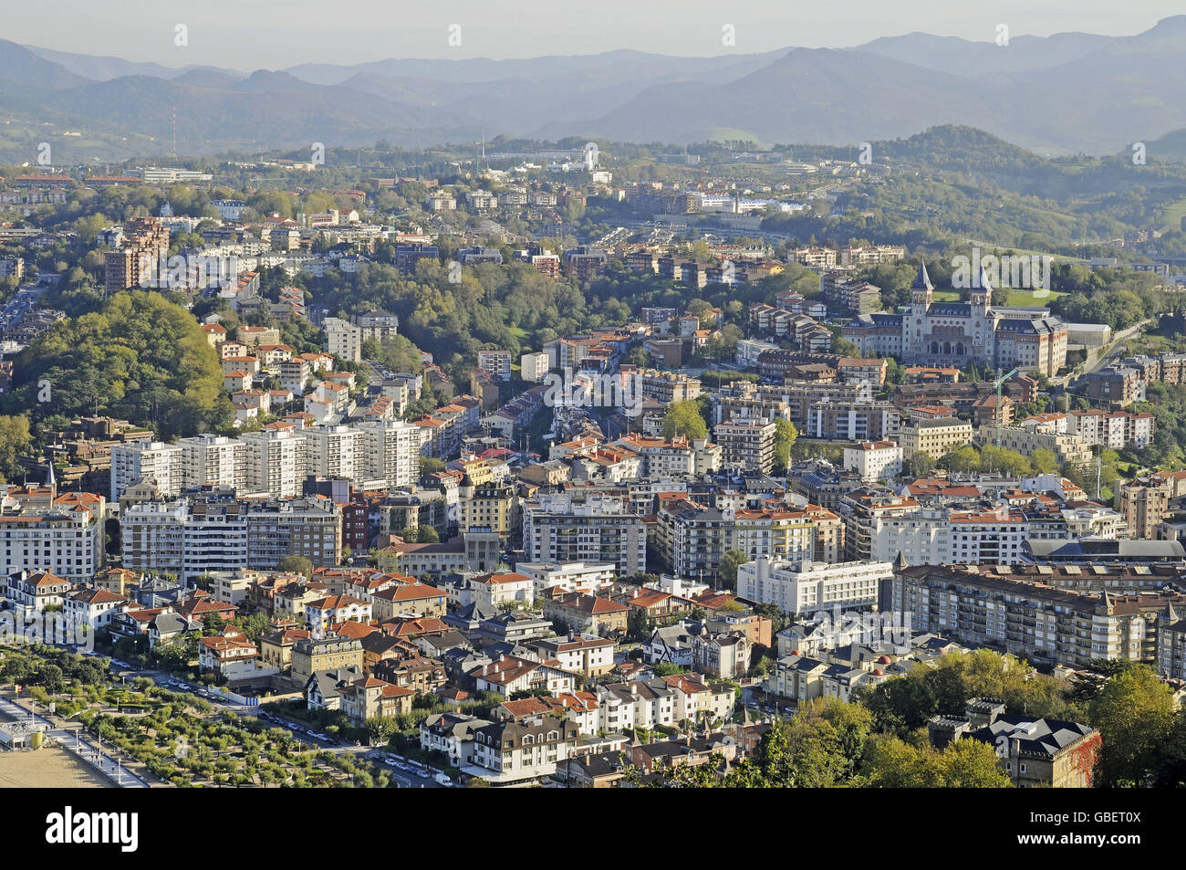 San Sebastian, Pais Vasco, Baskenland, Spanien Stockfoto