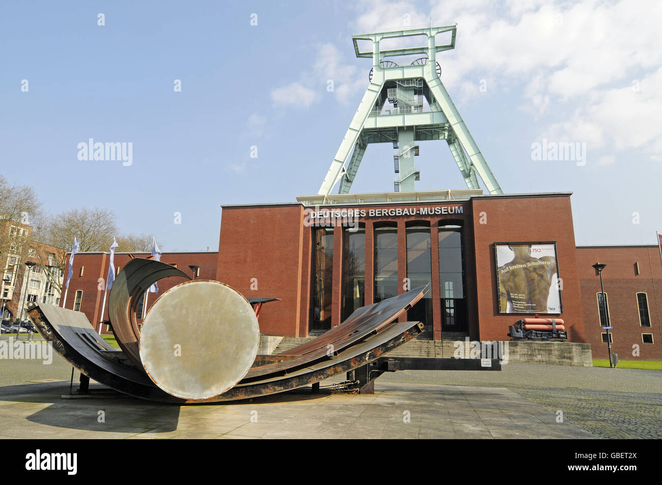 Deutsche Bergbau-Museum Bochum, Nordrhein-Westfalen, Deutschland Stockfoto