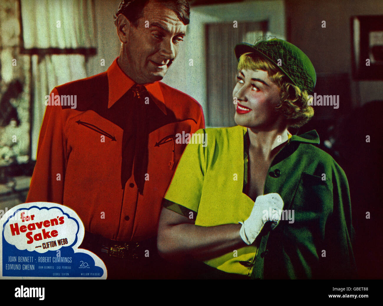 For Heaven's Sake, USA 1950, Regie: George Seaton, Monia: Clifton Webb, Joan Bennett Stockfoto
