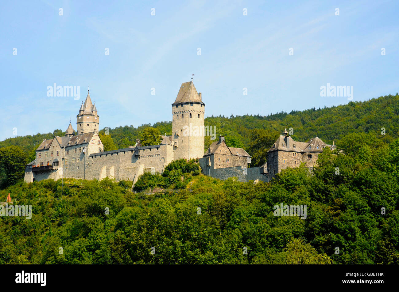 Schloss, Museum, Altena, Sauerland Region, North Rhine-Westphalia, Deutschland / Burg Altena Stockfoto