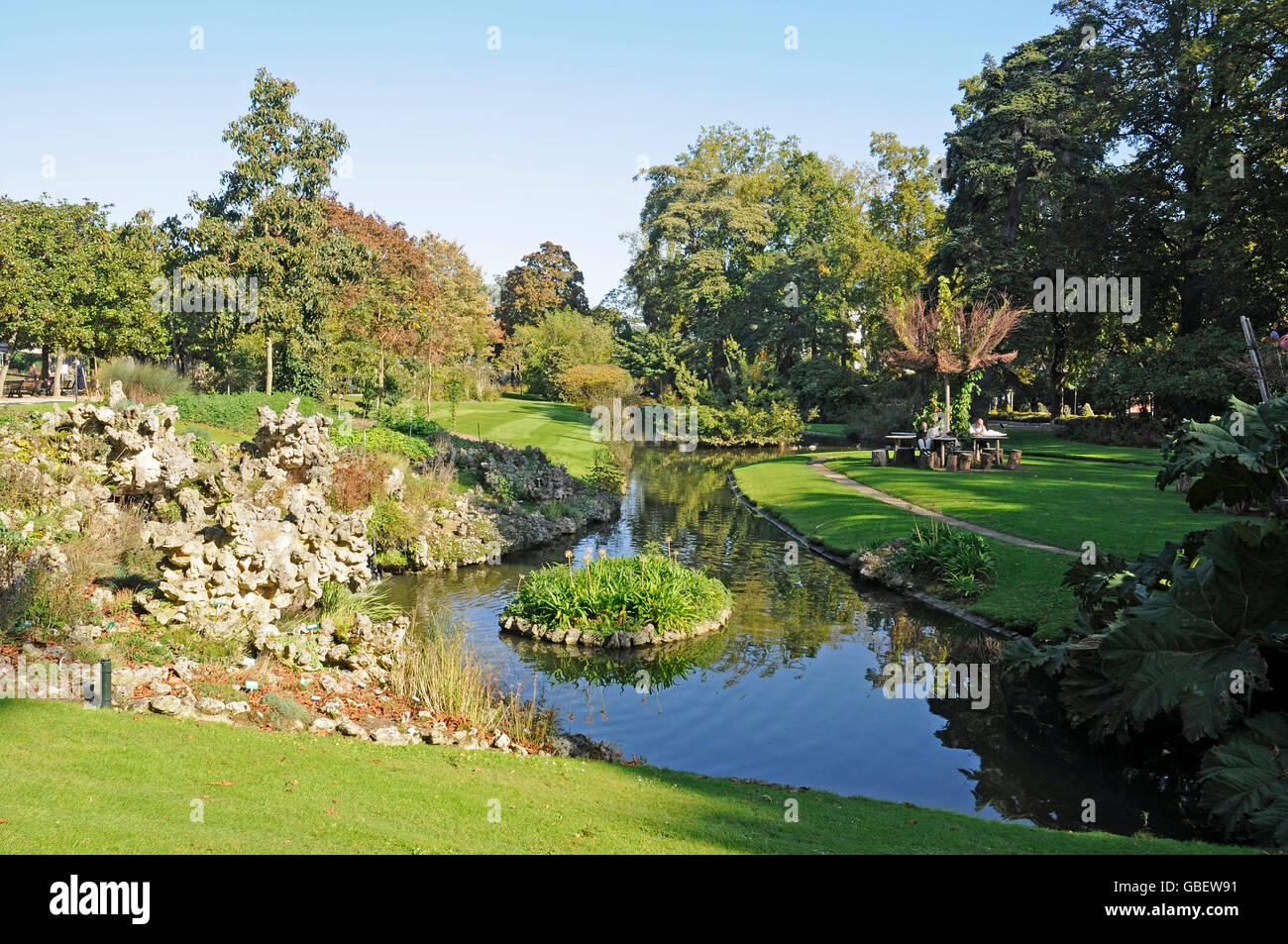 Jardin des Plantes, Nantes, Loire-Atlantique, Pays De La Loire, Frankreich Stockfoto