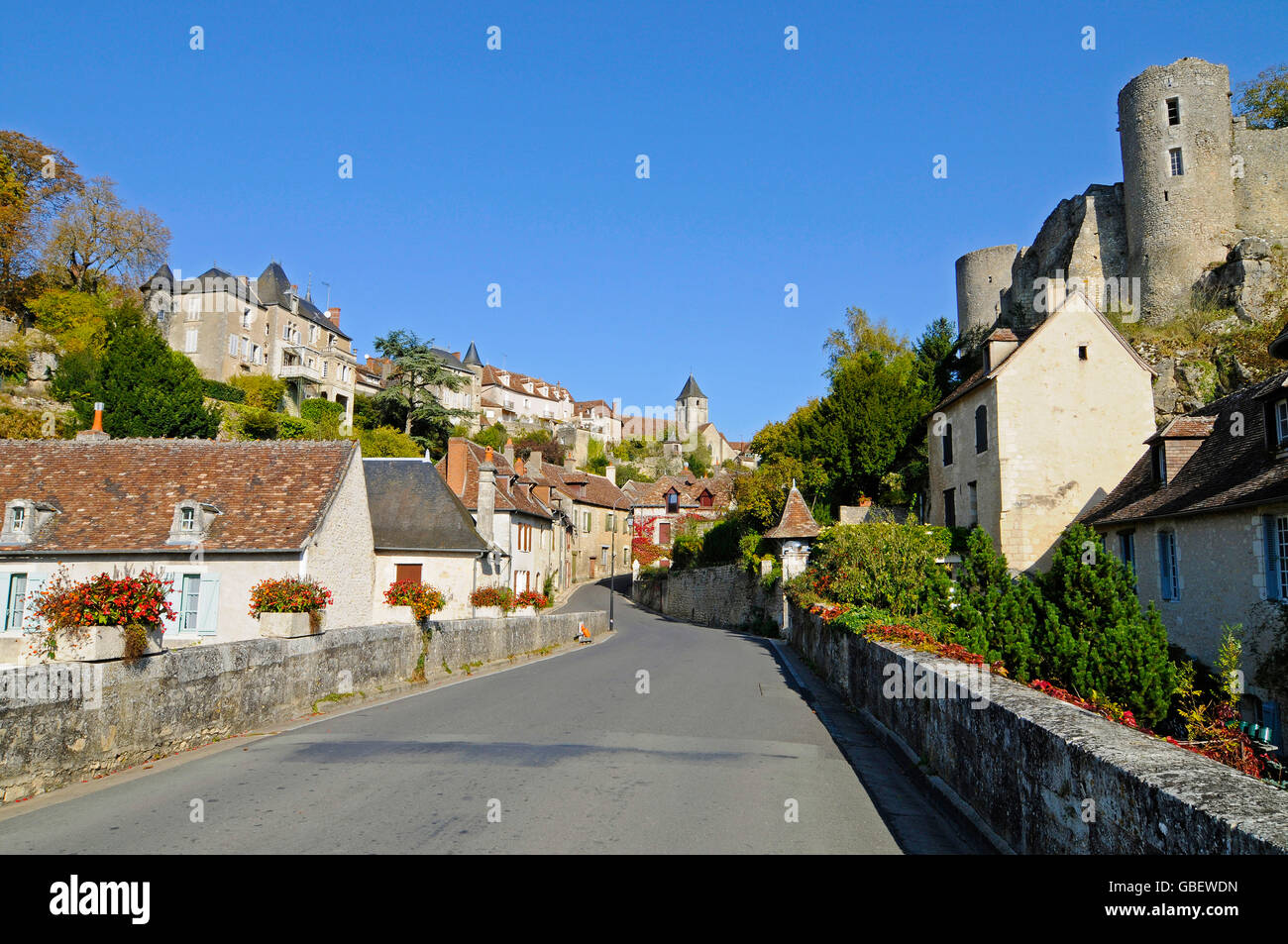 Winkel-Sur-l'Anglin, Poitiers, Departement Vienne, Poitou-Charentes, Frankreich Stockfoto