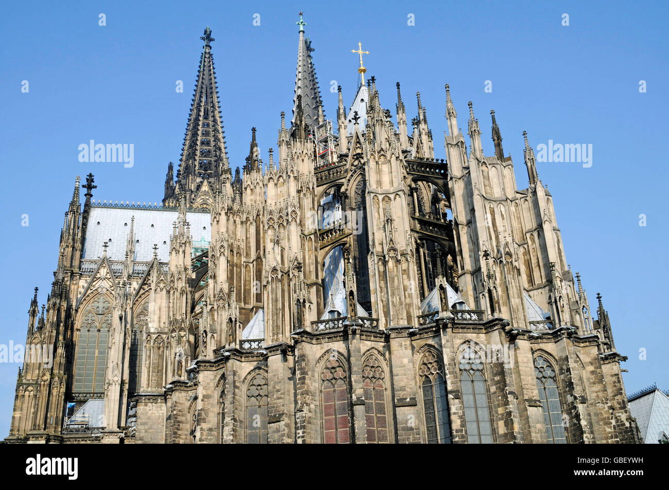 Kölner Dom, Köln, Koeln, Rheinland, Nordrhein-Westfalen, Deutschland / Köln Stockfoto
