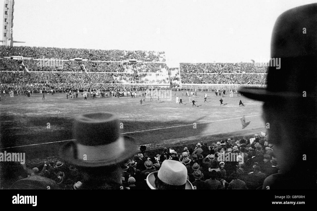 Fußball - Welt Cup Uruguay 1930 - Finale - Uruguay V Argentinien Stockfoto