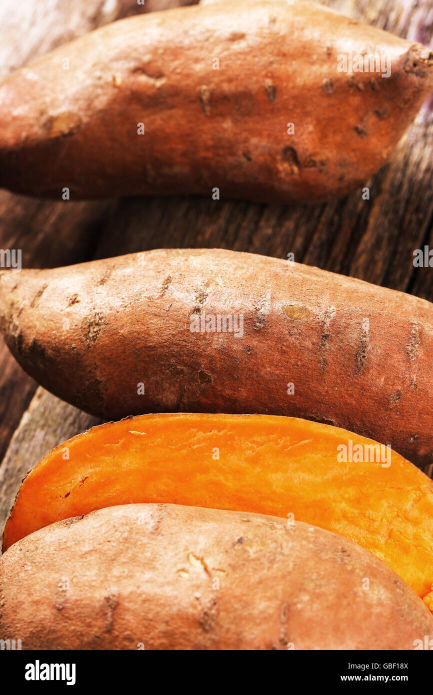 Süßkartoffel Stockfoto