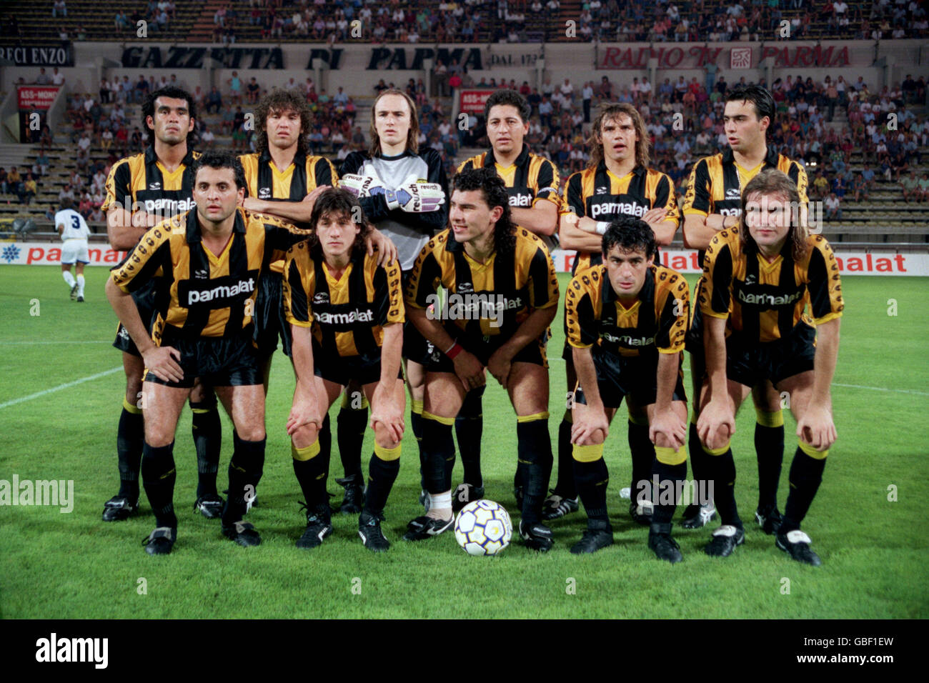 Fußball - Liga Uruguay - Penarol Teamgruppe Stockfoto