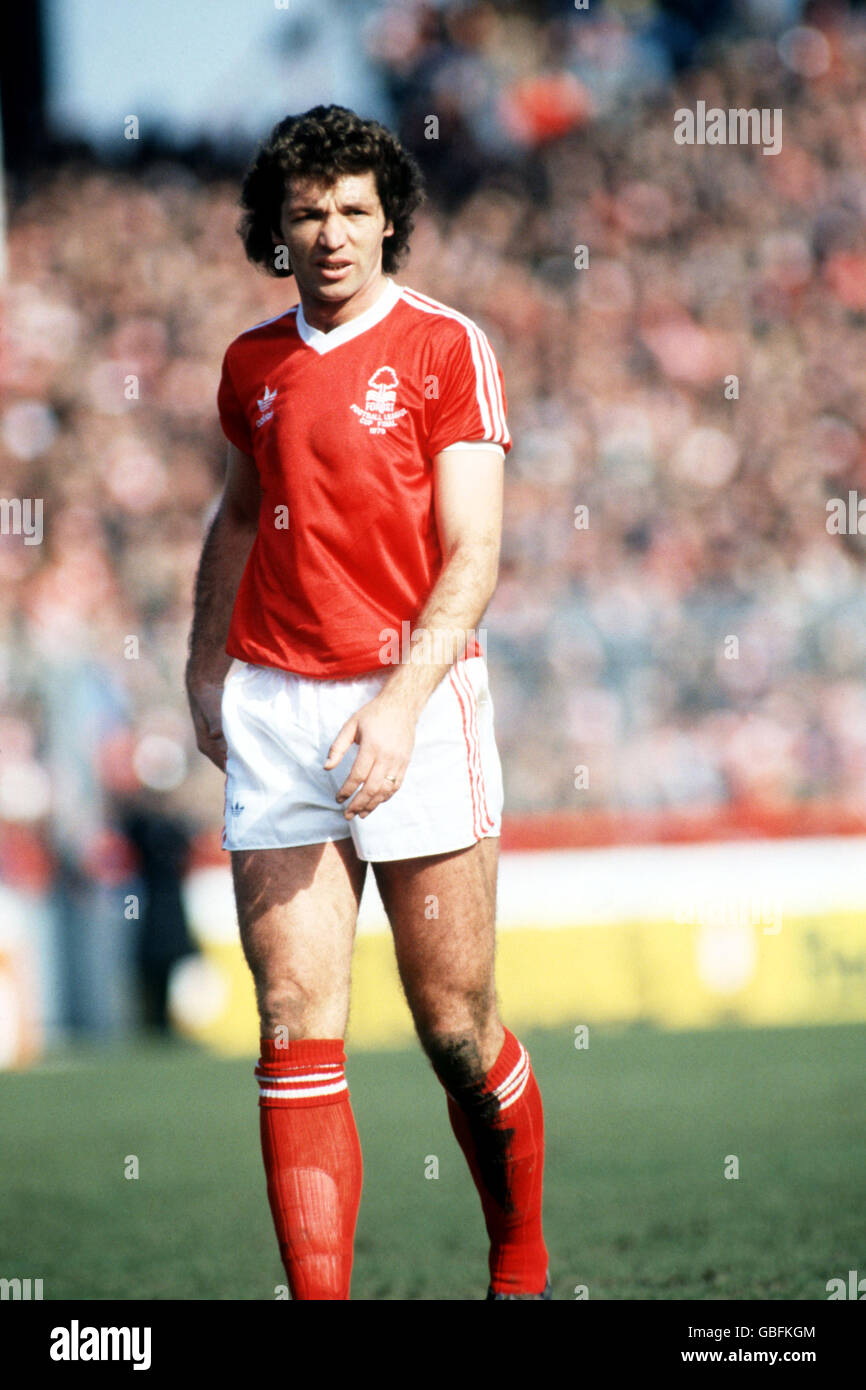 Fußball - Football League Division One - Nottingham Forest / Coventry City. David Needham, Nottingham Forest Stockfoto
