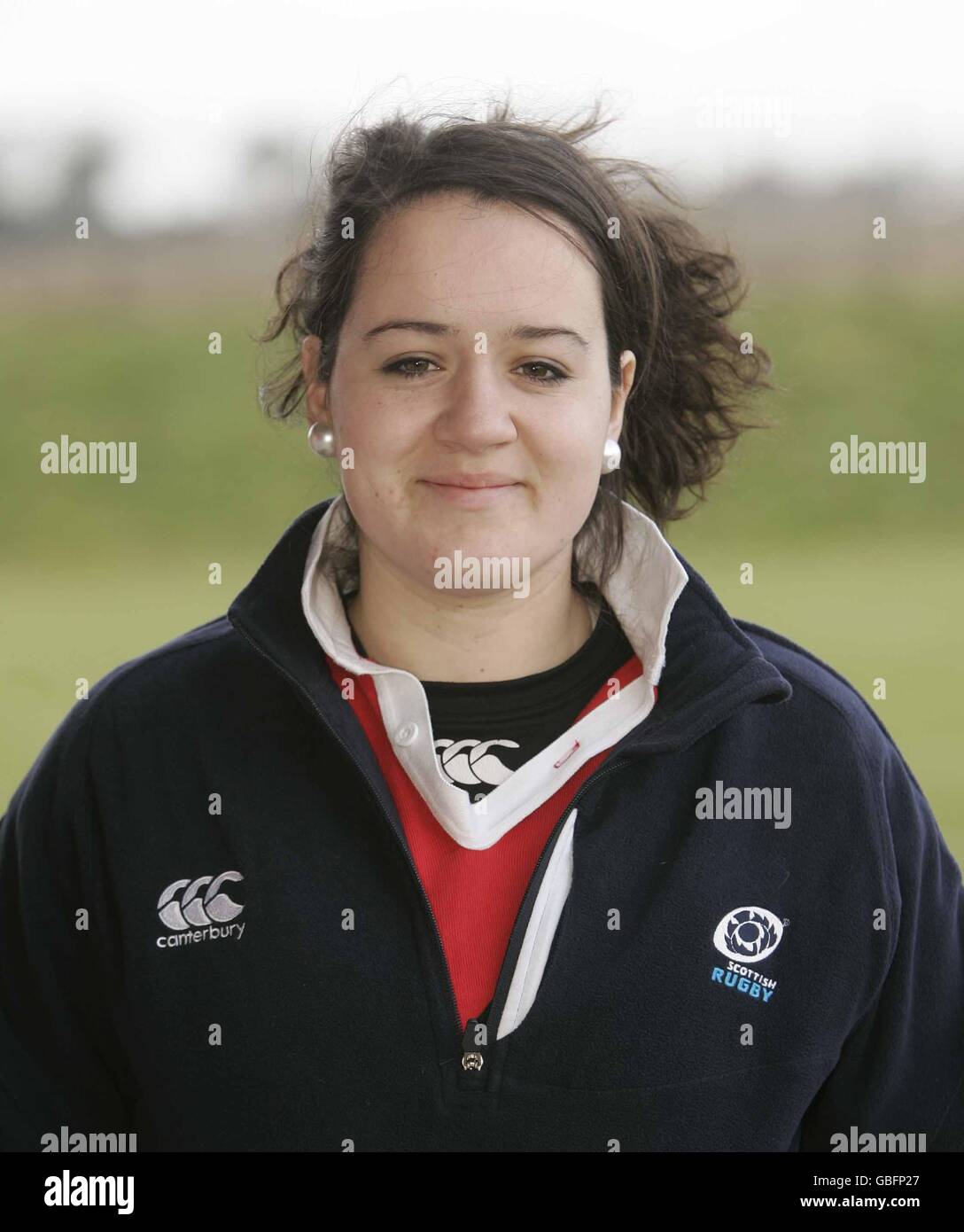 Rugby-Union - Schottland Womens Akademie Headshots Stockfoto