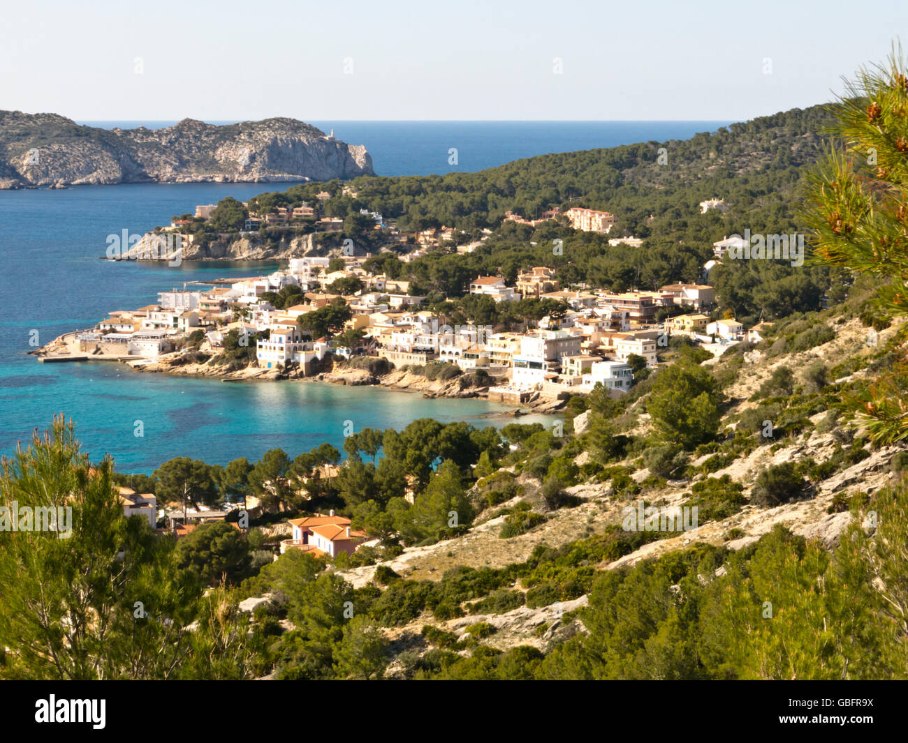 Blick Auf Sant Elm Stockfoto