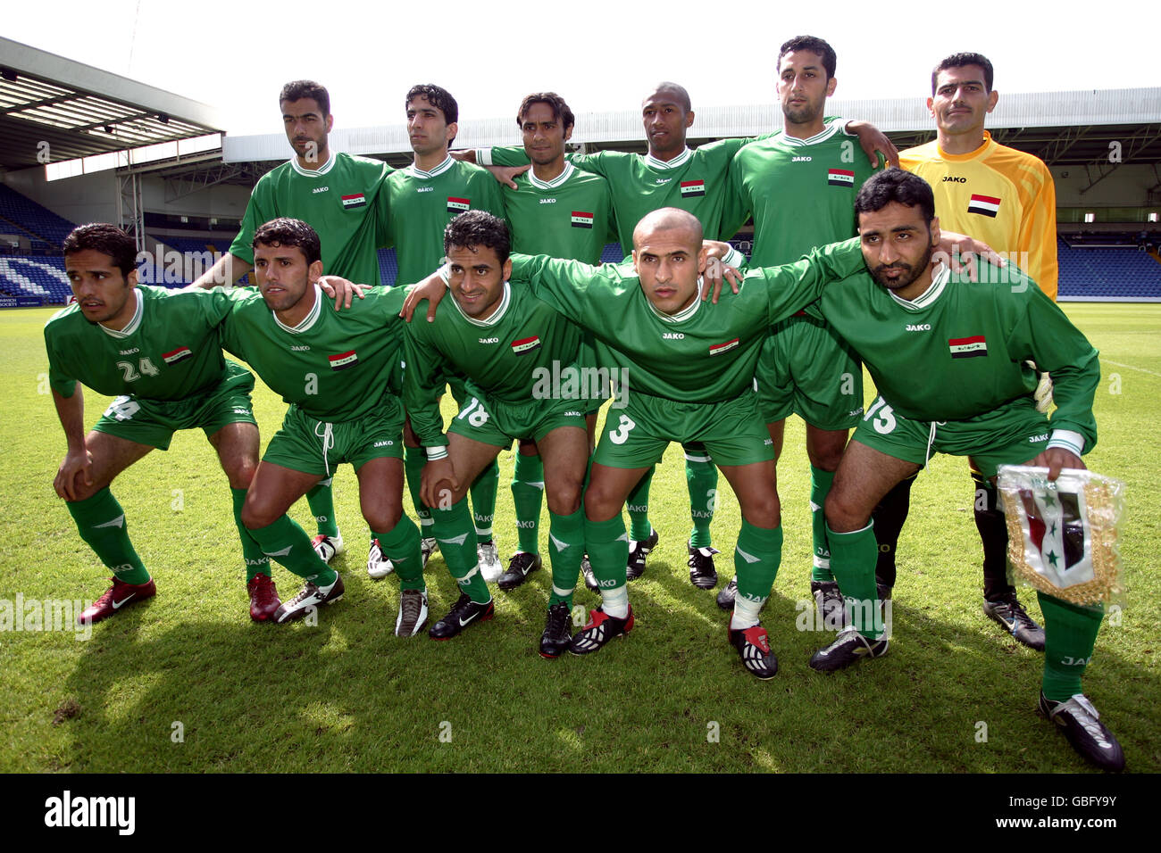 Fußball - International freundlich - Irak / Trinidad & Tobago. Irak,  Teamgruppe Stockfotografie - Alamy