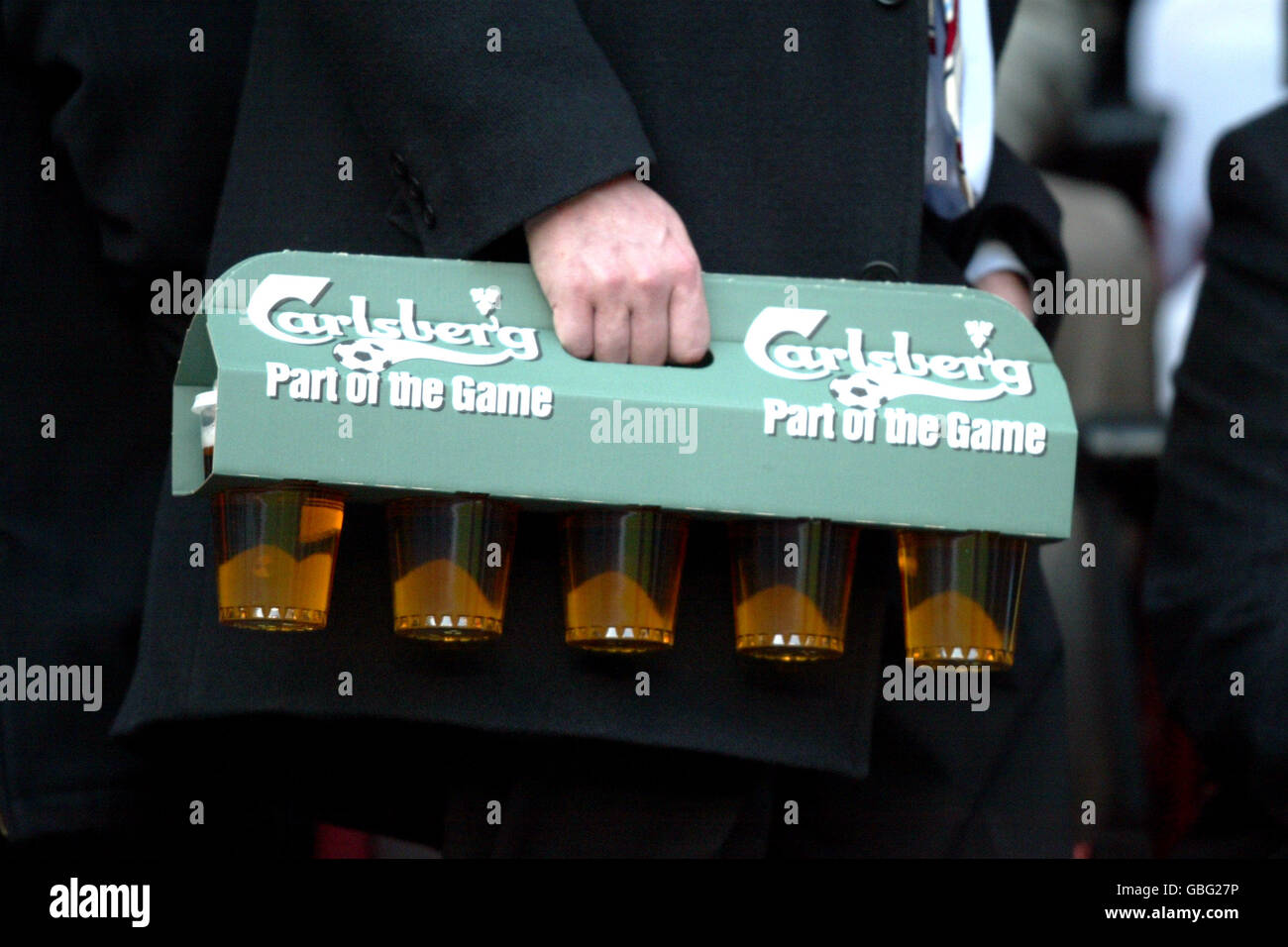 Fußball - internationale Freundschaftsspiele - Dänemark / Schottland Stockfoto