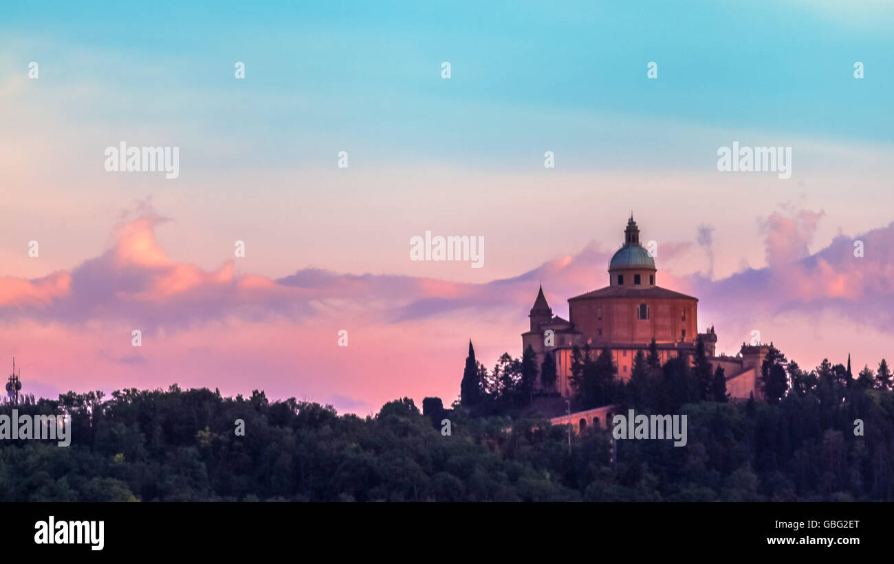 San Luca in Bologna Stockfoto