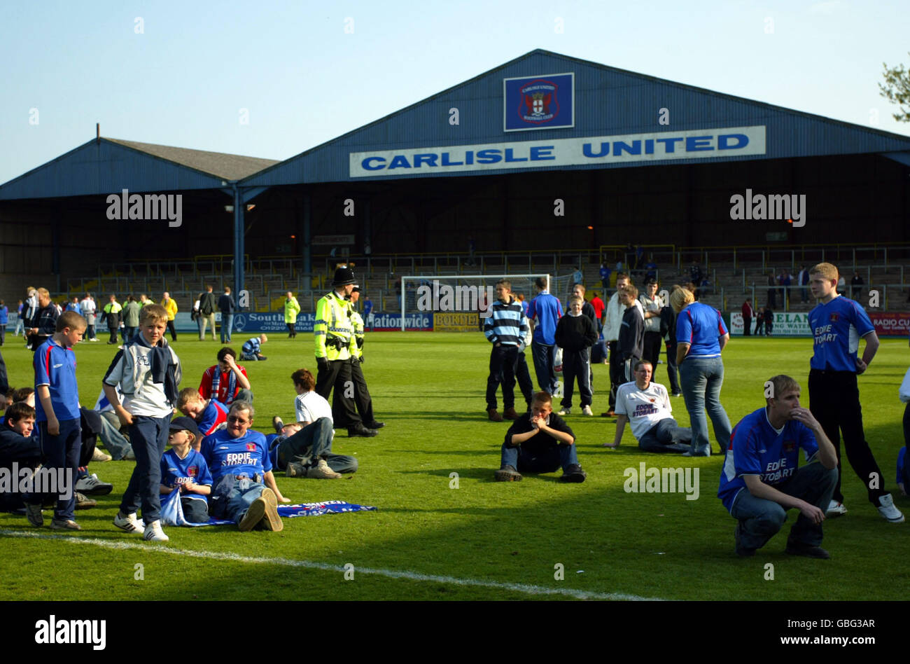 Fußball - bundesweite Liga Division Three - Carlisle United V Cheltenham Town Stockfoto