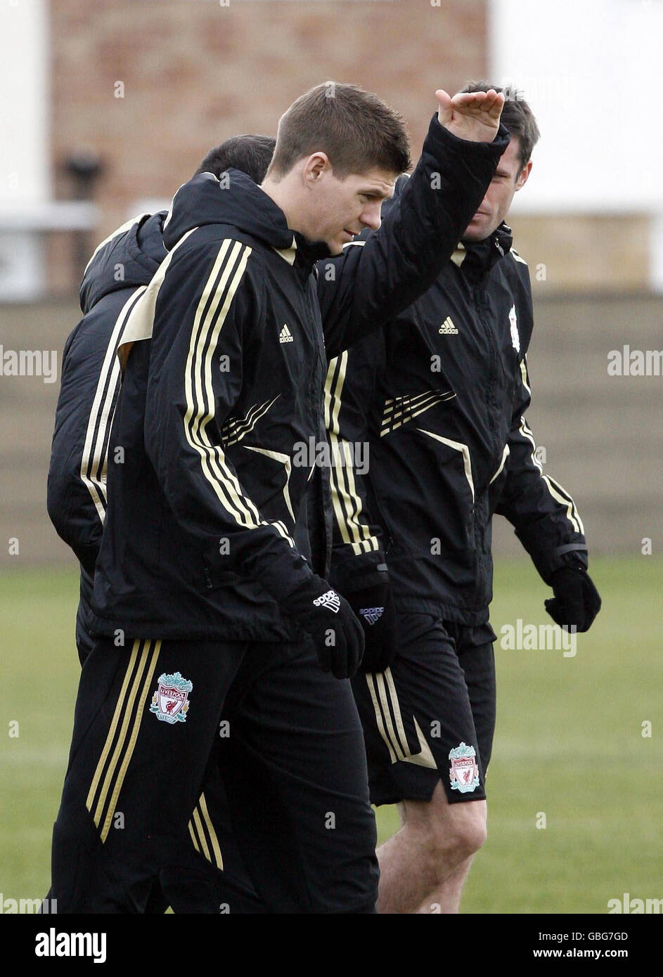 Fußball - UEFA Champions League - Viertel-Final - Hinspiel - Liverpool V Chelsea - Liverpool Training - Melwood Stockfoto