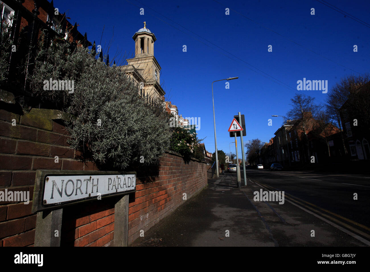 Margaret Thatcher Geburtsort - Grantham Stockfoto
