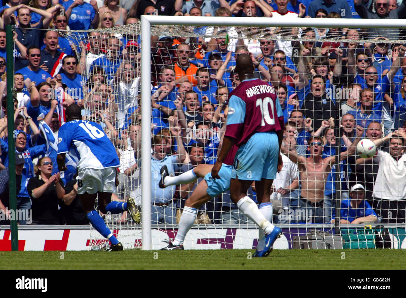 Fußball - bundesweit League Division One - spielen aus Semi-Final - Hinspiel - Ipswich Town V West Ham United Stockfoto