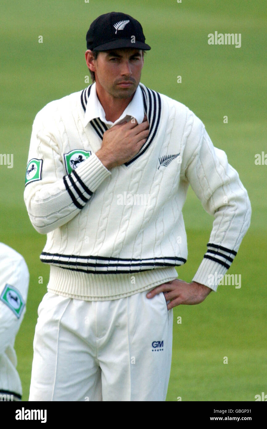 Cricket - npower First Test - England gegen Neuseeland - Tag vier. Der Neuseeländer Stephen Fleming Stockfoto