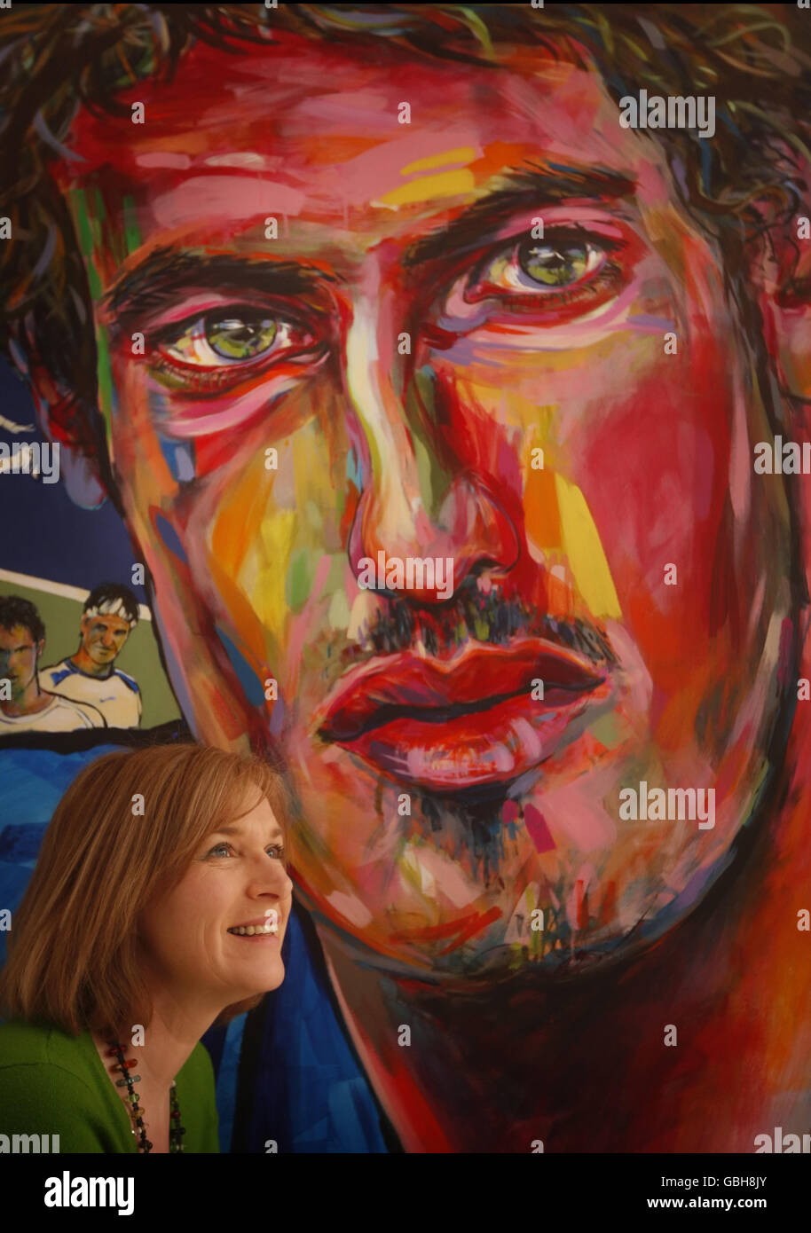 Andy Murray Porträt Stockfoto