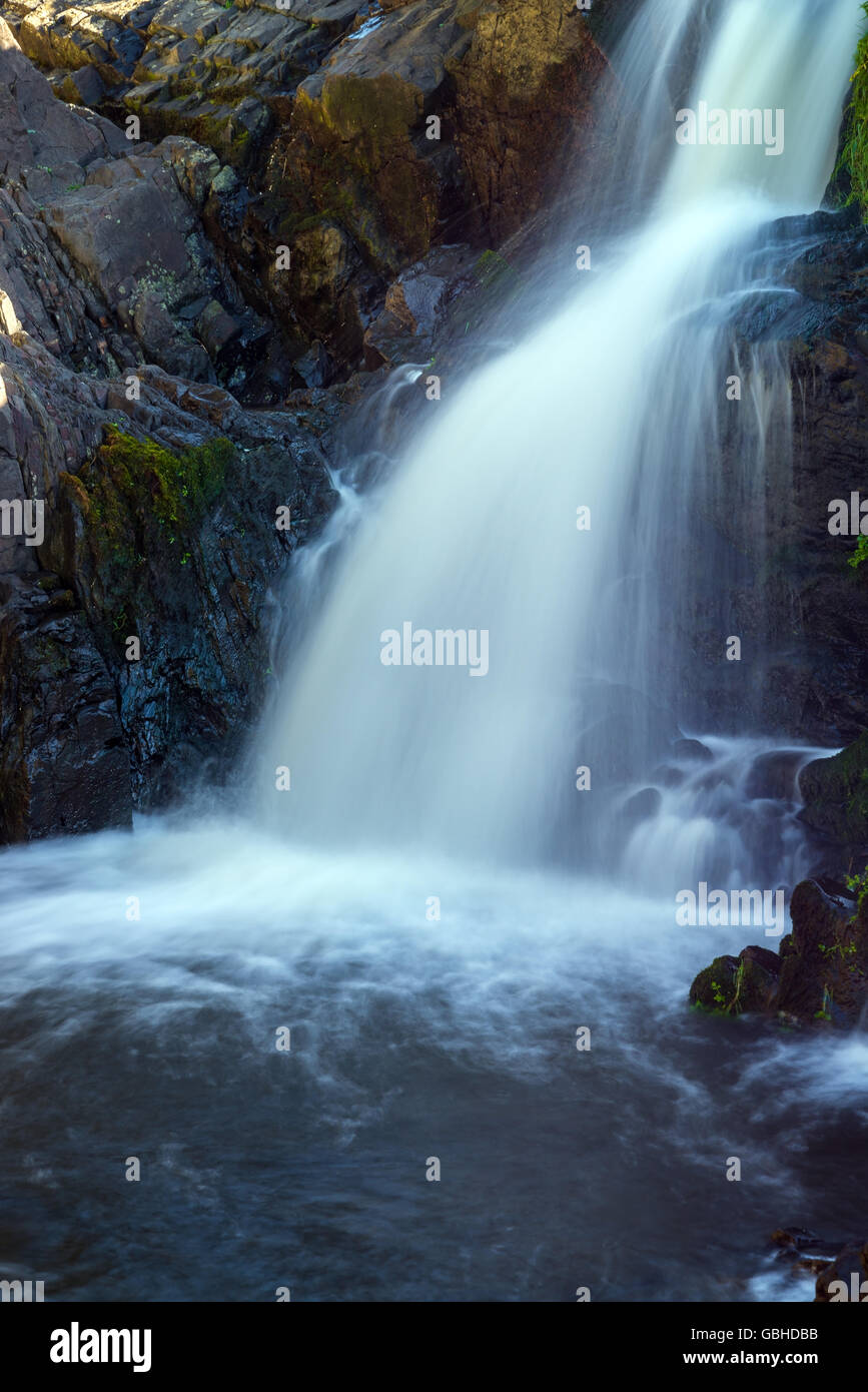 Nahaufnahme des Wasserfalls Stockfoto