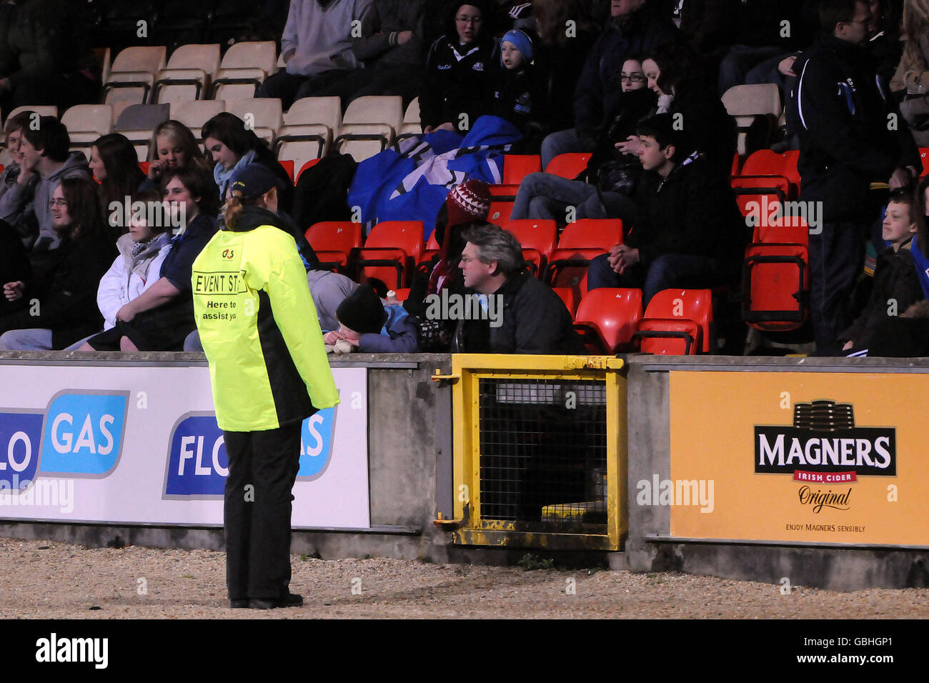 Rugby-Union - Magners League - Glasgow Warriors V Münster - Firhill Arena Stockfoto