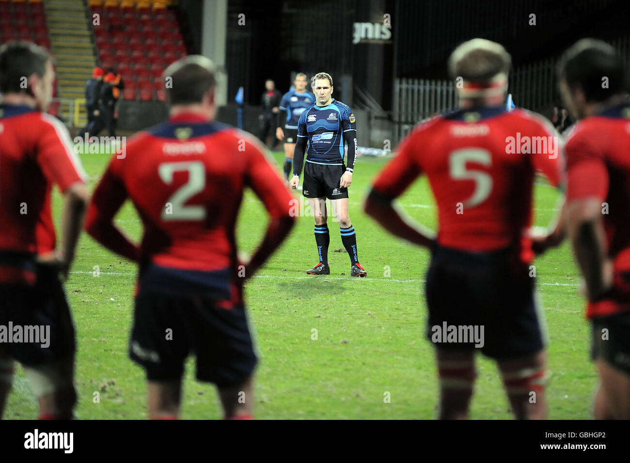 Glasgow's Dan Parks während des Spiels der Magners League in der Firhill Arena, Glasgow. Stockfoto