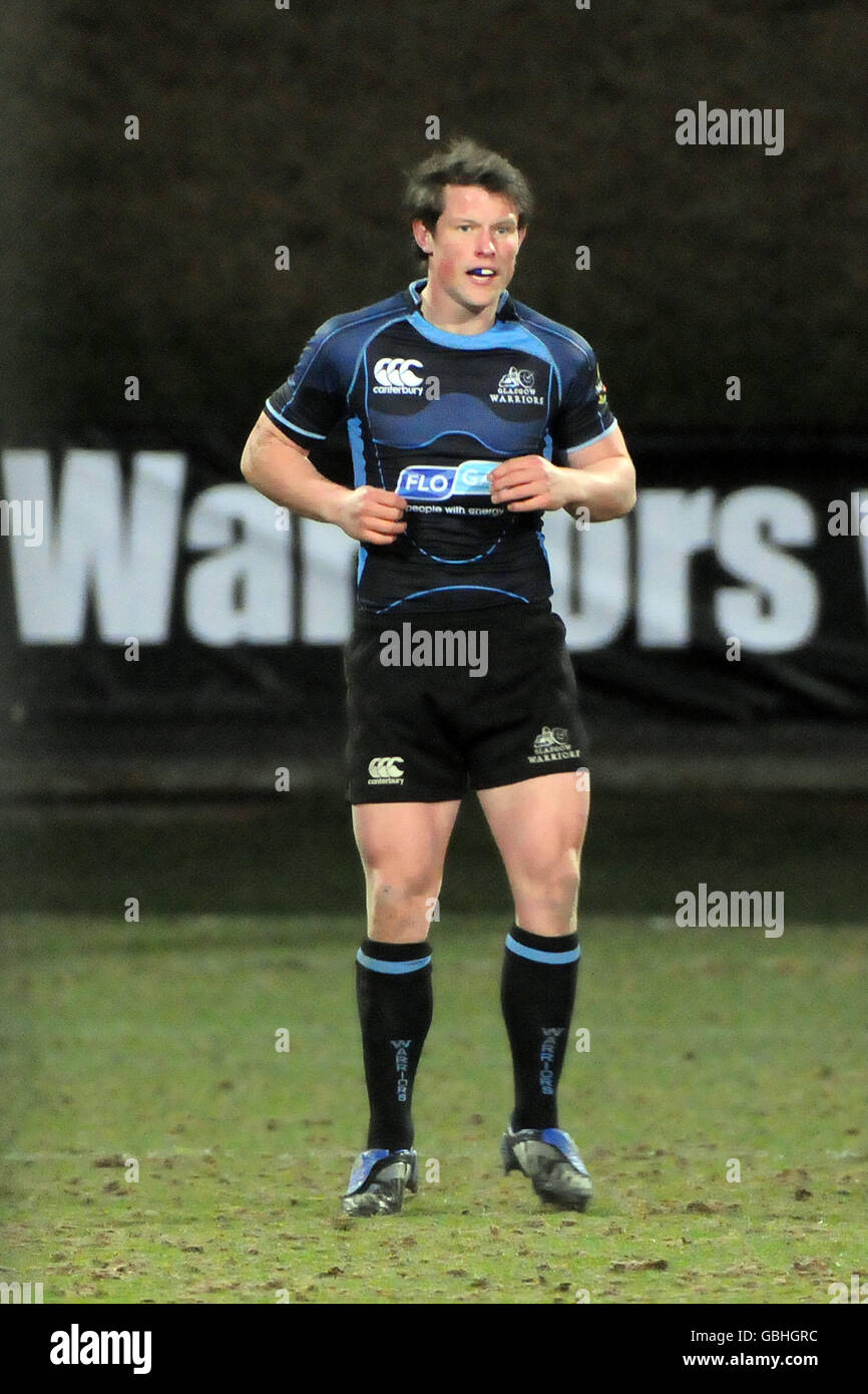 Rugby-Union - Magners League - Glasgow Warriors V Münster - Firhill Arena Stockfoto