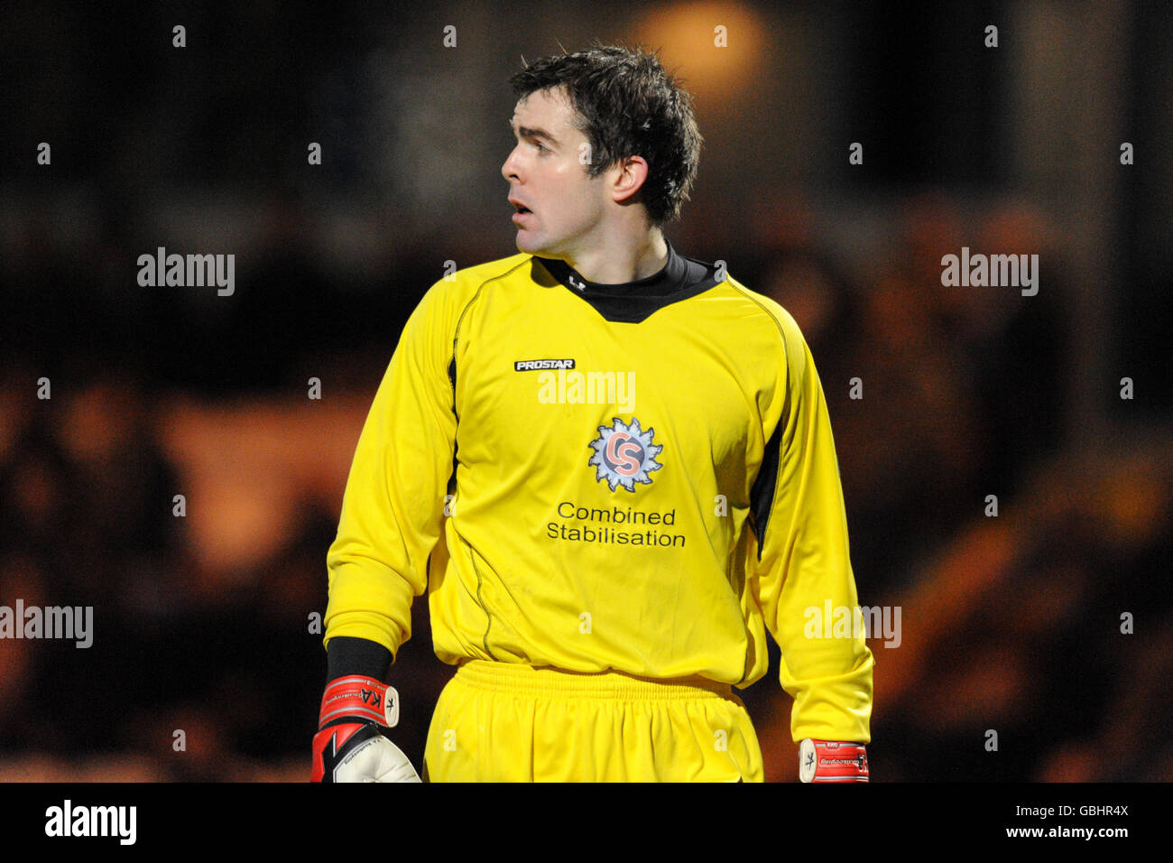 Fußball - Coca-Cola Football League Two - Macclesfield Town V Accrington Stanley - The Moss Rose Ground Stockfoto