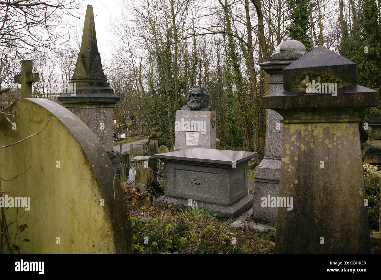 Religion - Friedhof - Highgate - London Stockfoto