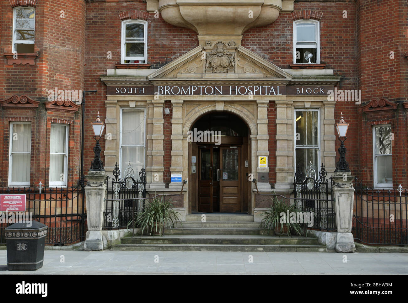 Allgemeine Ansicht des Royal Brompton Hospital, Chelsea, London. Stockfoto