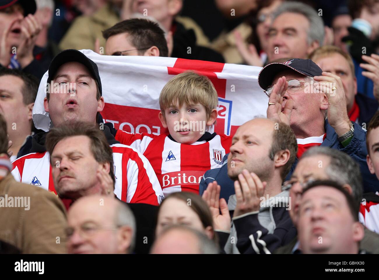 Fußball - Barclays Premier League - Stoke City gegen Middlesbrough - Britannia Stadium Stockfoto