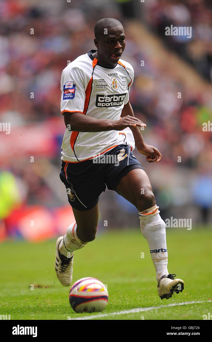 Fußball Johnstone's Paint Trophy Finale Luton Town / Scunthorpe