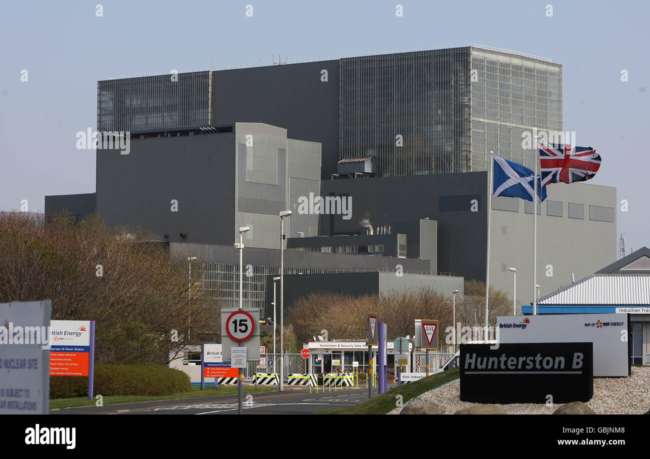 Hunterston B Kernkraftwerk Stockfoto