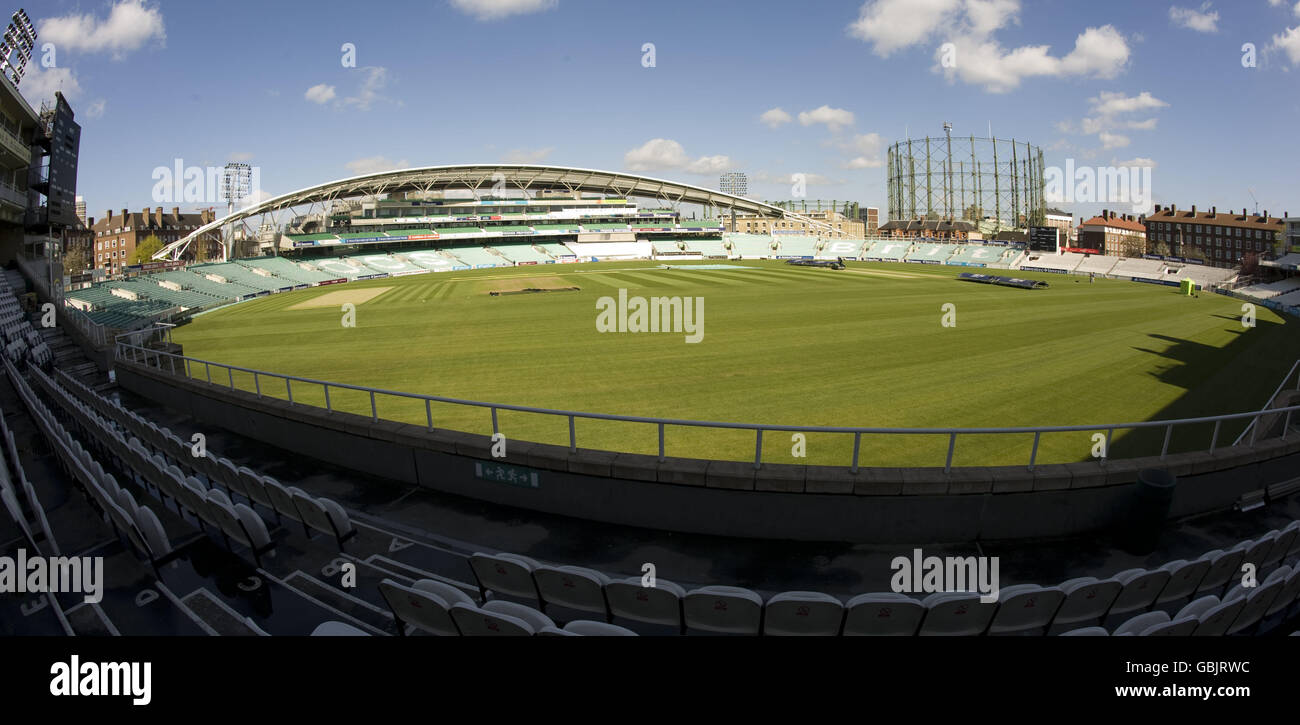 Cricket - Surrey County Cricket Club - Press Day - The Brit Oval. Eine allgemeine Ansicht des Brit Oval Stockfoto
