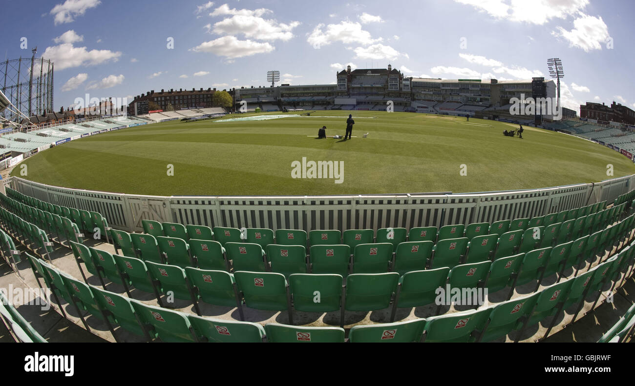 Cricket - Surrey County Cricket Club - Pressetag - Brit Oval Stockfoto