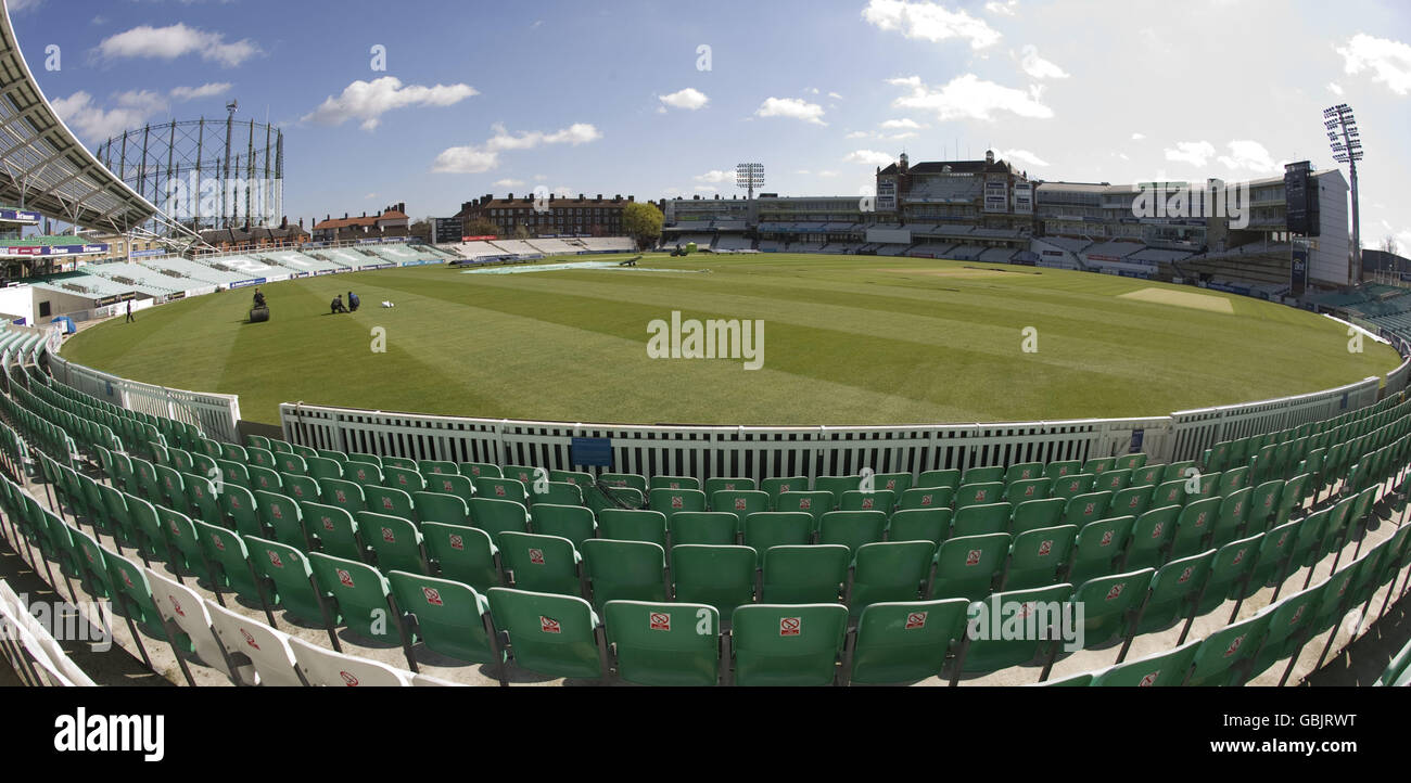 Cricket - Surrey County Cricket Club - Pressetag - Brit Oval Stockfoto