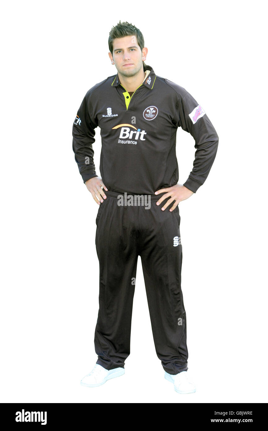 Cricket - Surrey County Cricket Club - Pressetag - Brit Oval Stockfoto