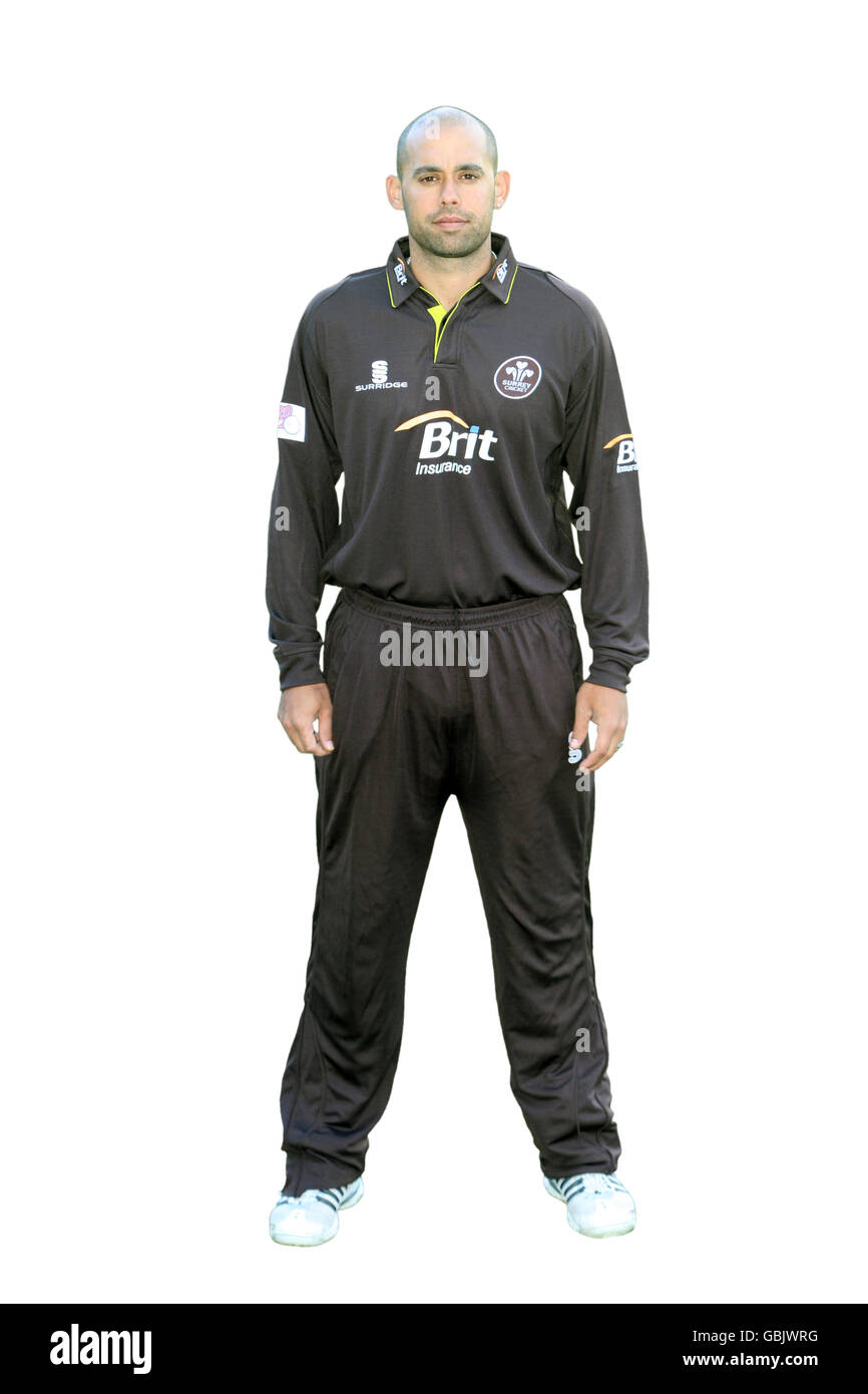 Cricket - Surrey County Cricket Club - Pressetag - Brit Oval Stockfoto